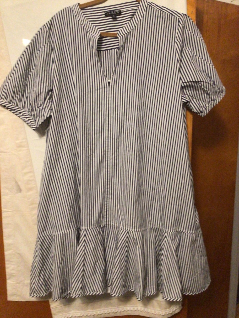 J.Crew cotton summery sailing ,garden party ,feminine dress SZ 2X
